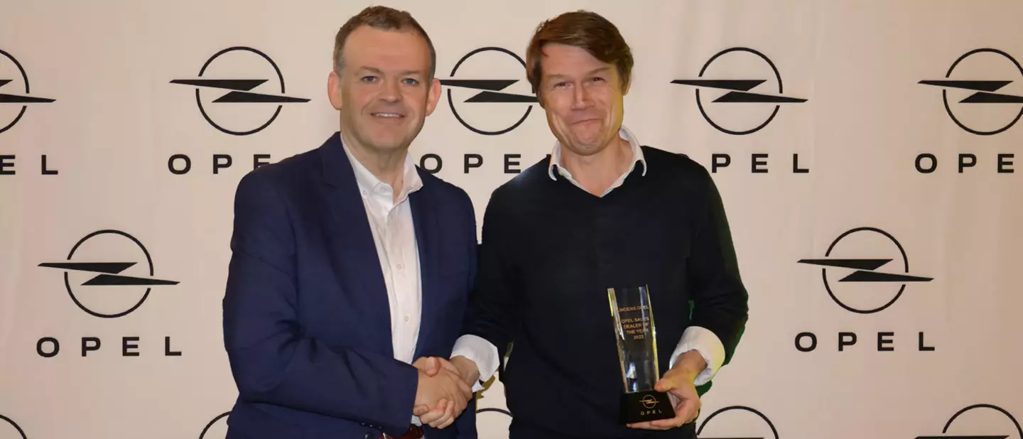 LINDERS AWARDED OPEL RETAIL SALES DEALER OF THE YEAR 2023