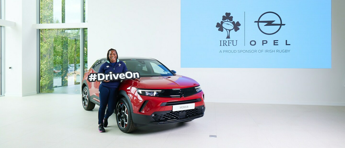 OPEL STRENGTHENS RUGBY PARTNERSHIP WITH LINDA DJOUGANG SIGN UP