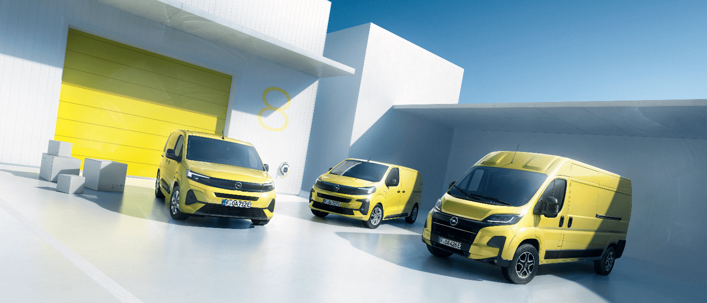 Opel reveals new-generation Combo, Vivaro and Movano light commercial vehicles