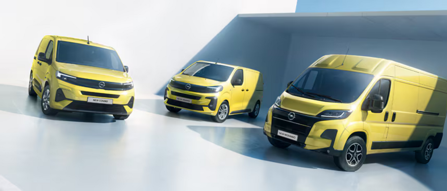 OPEL LAUNCHES ULTRA-MODERN TRIO OF LIGHT COMMERCIAL VEHICLES IN IRELAND