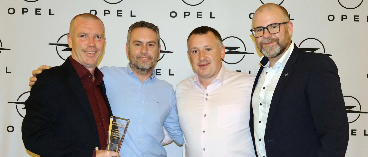 KEVIN O’LEARY SILVERSPRINGS AWARDED OPEL AFTERSALES DEALER OF THE YEAR 2023